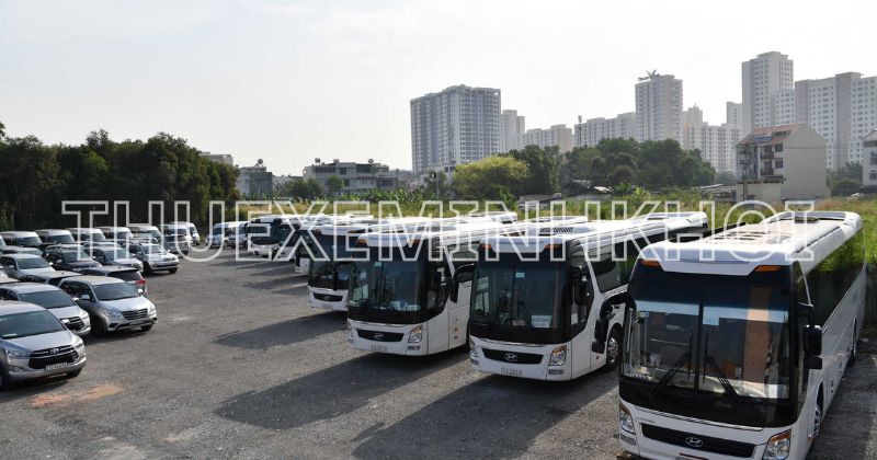 Kinh nghiệm thuê xe 45 chỗ 