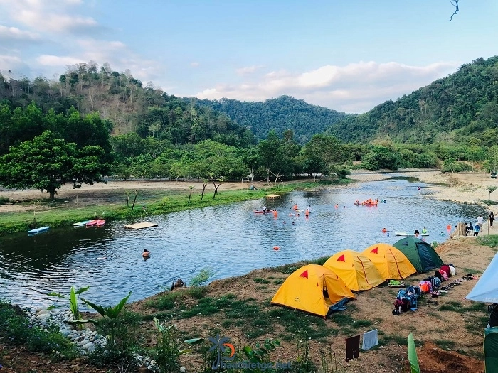 Suối La Ngâu Bình Thuận thiên đường cắm trại